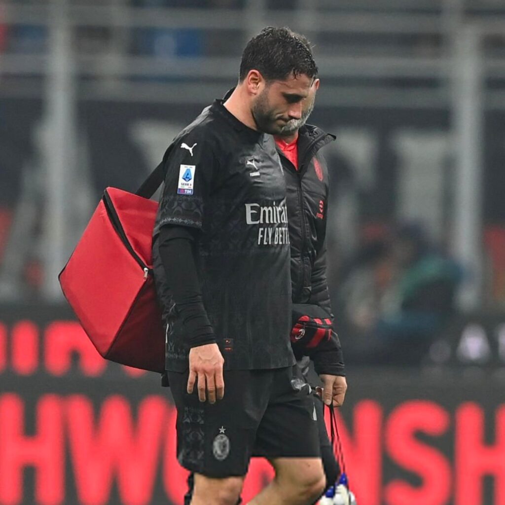 Davide Calabria Milan injury