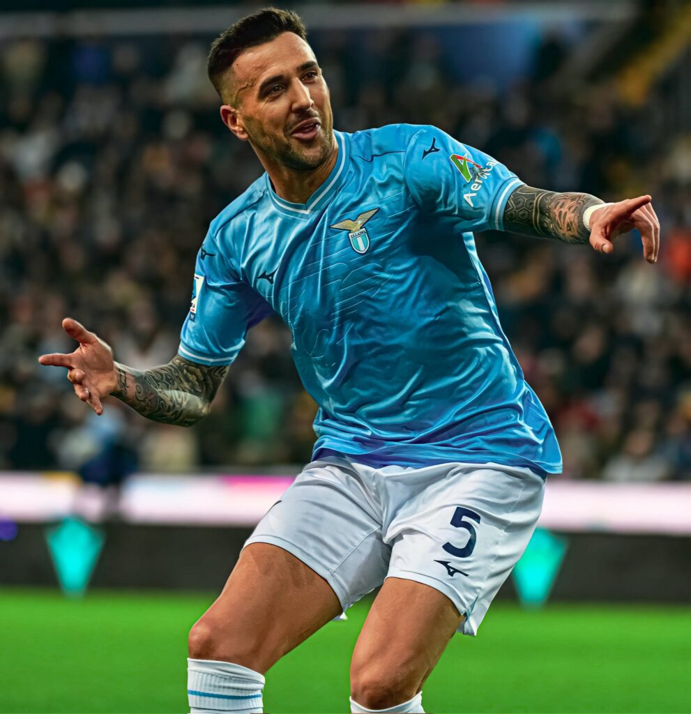 Matias Vecino Lazio celebration 1