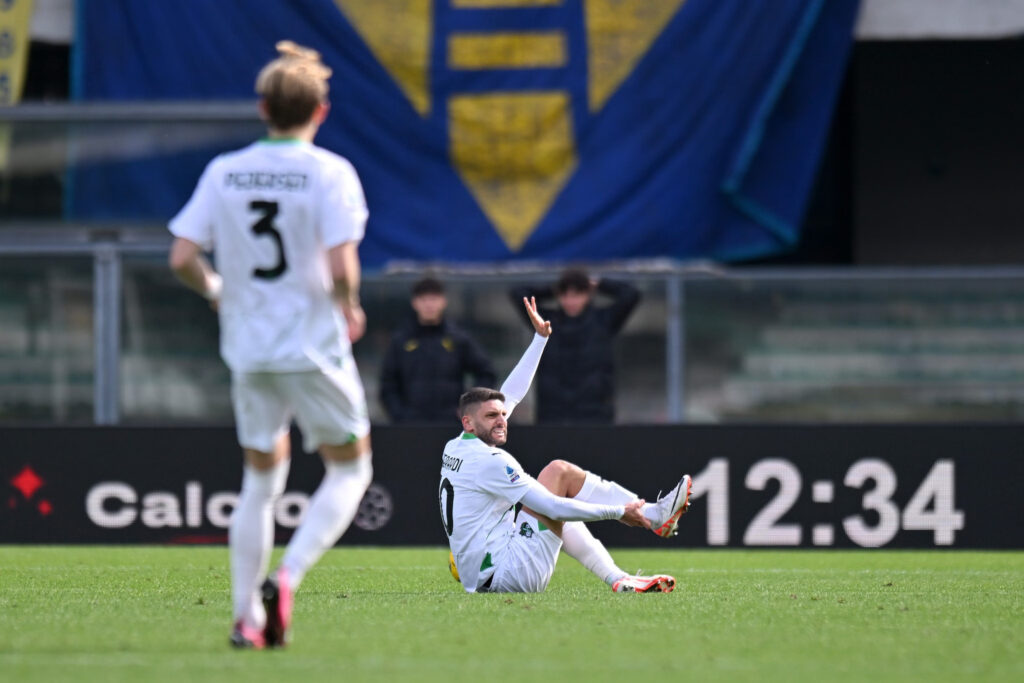 Domenico Berardi Sassuolo injury