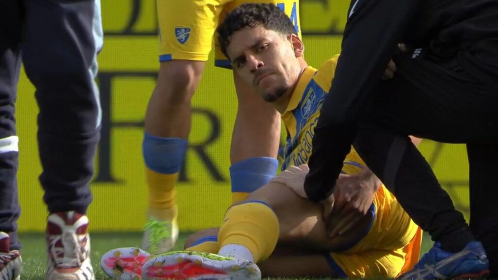Abdou Harroui Frosinone injury