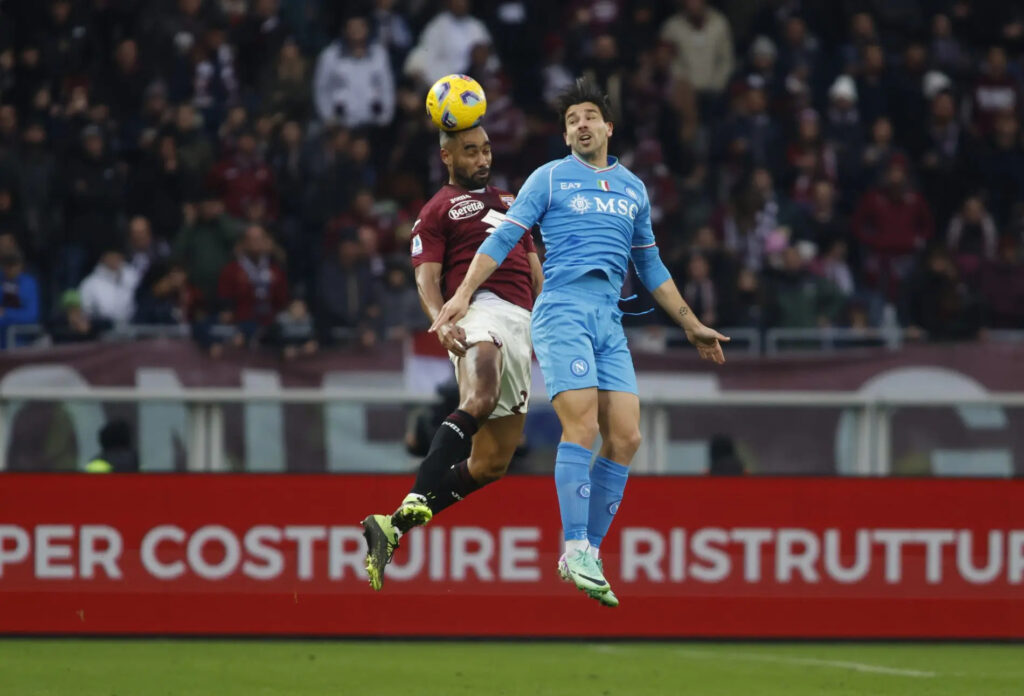 Koffi Djidji Torino Giovanni Simeone Napoli duel