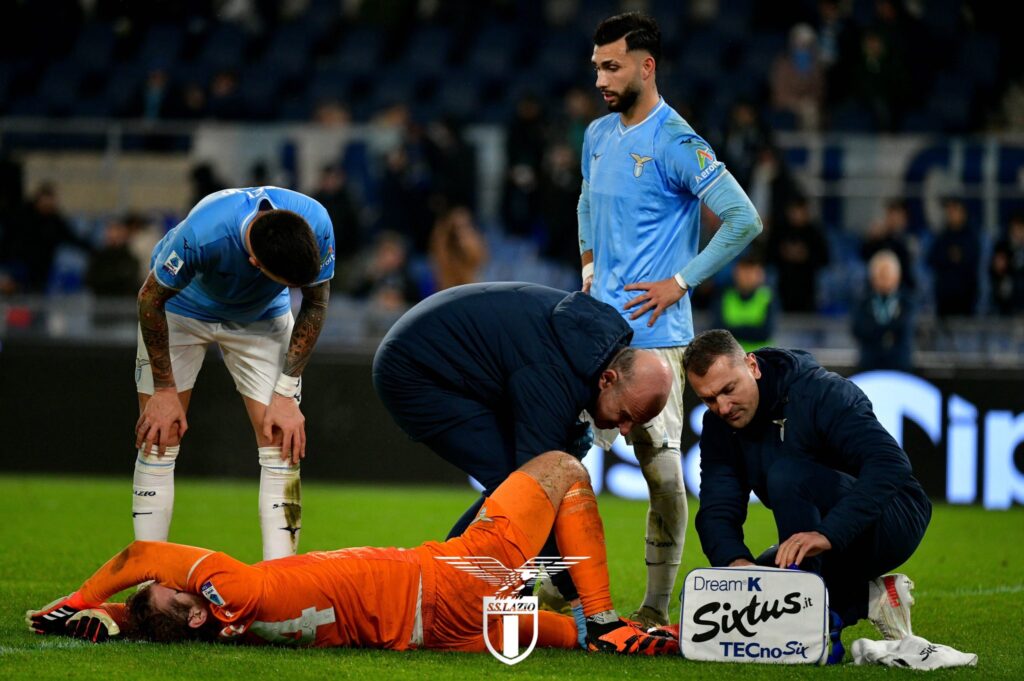 Ivan Provedel Lazio injury