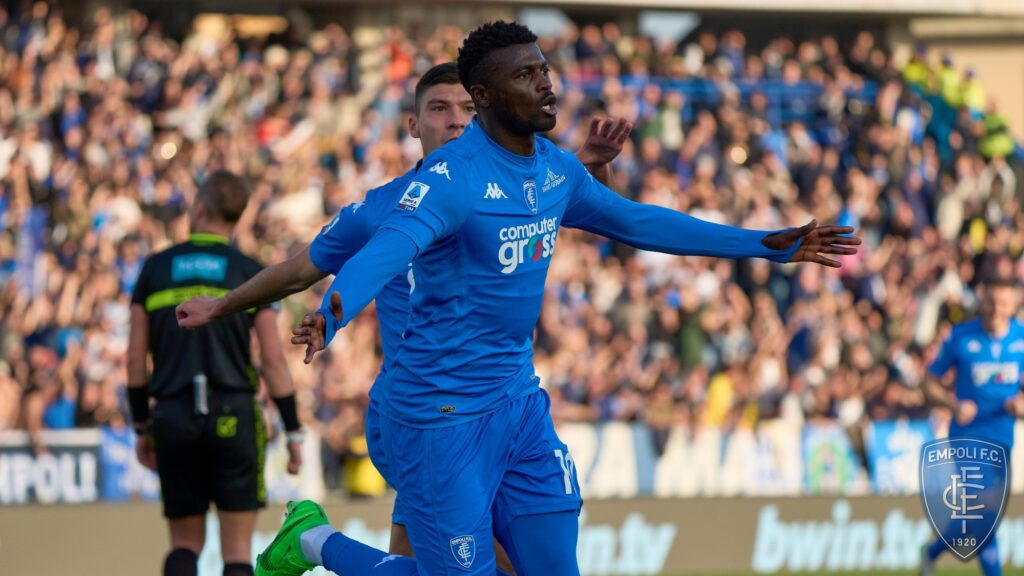 M'Baye Niang Empoli celebration