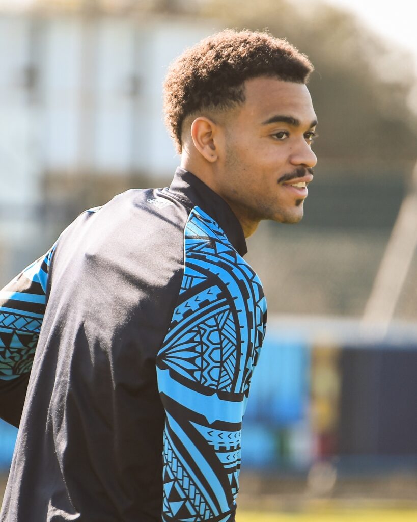 Cyril Ngonge Napoli training