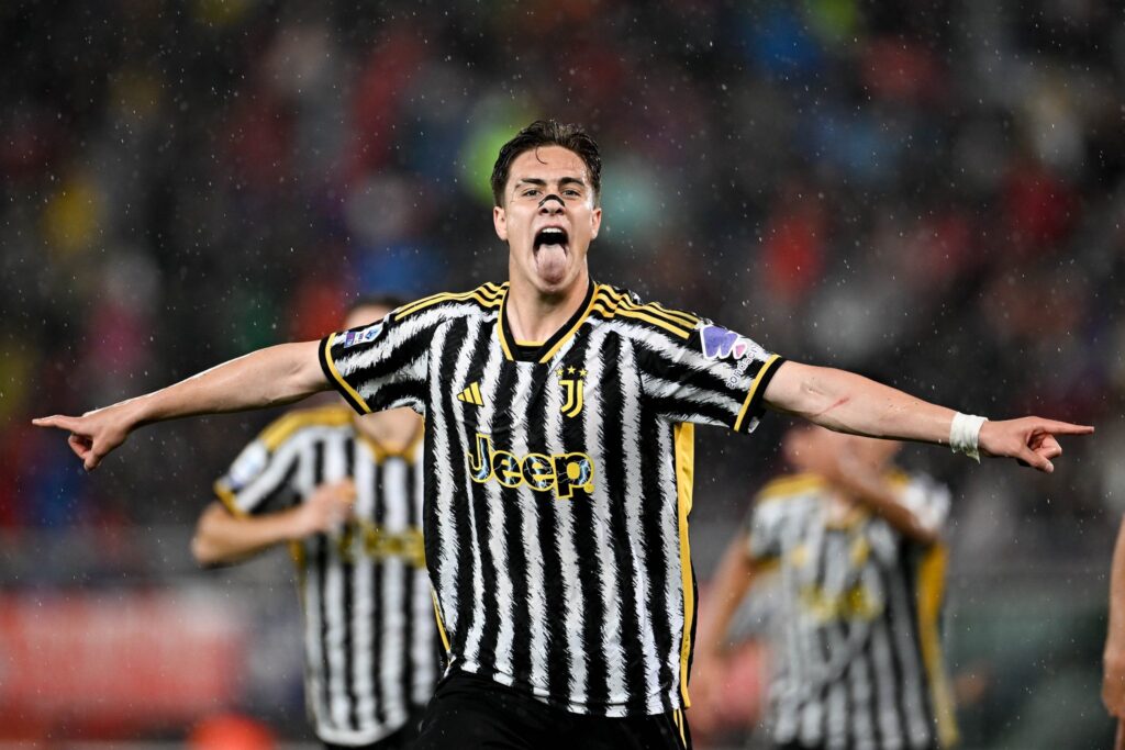 Kenan Yildiz Juventus celebration 1