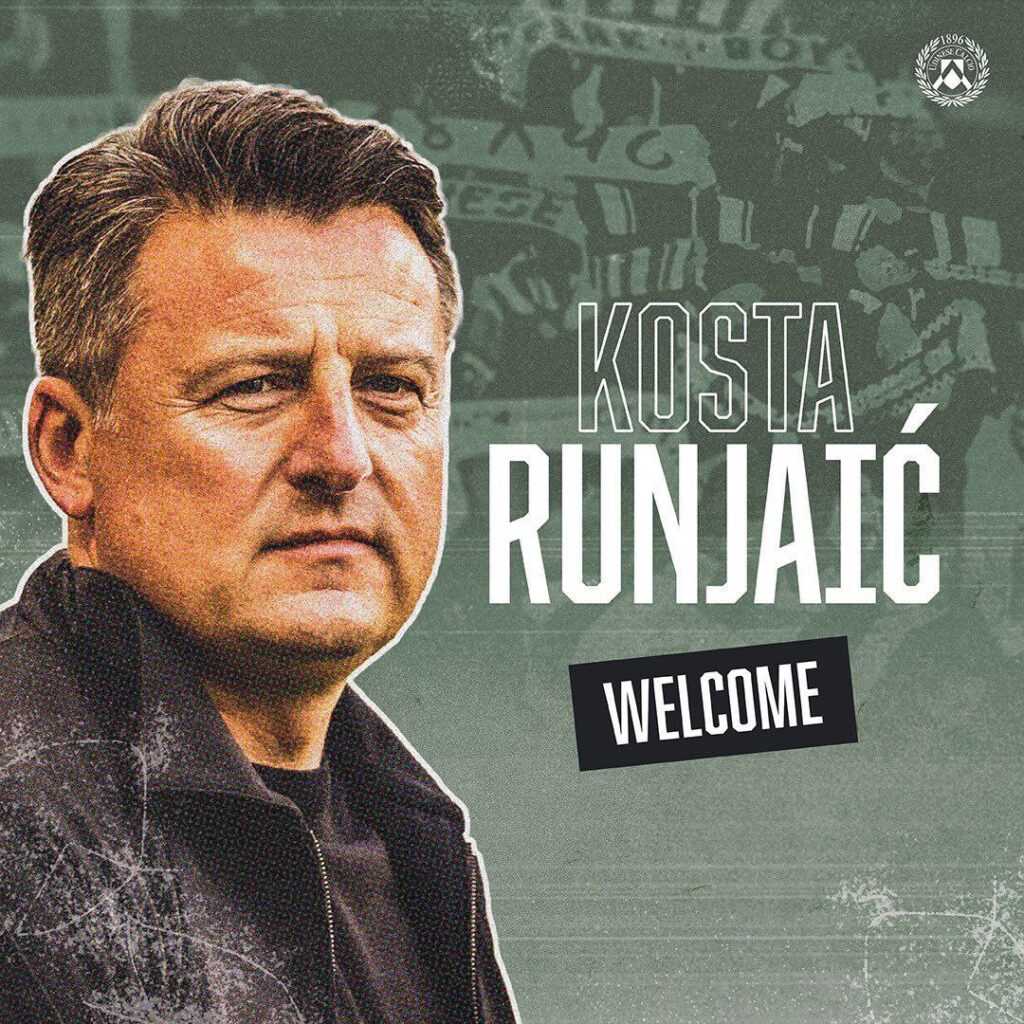 Kosta Runjaic Udinese presentation