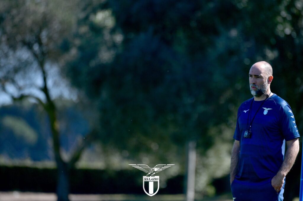 Igor Tudor Lazio training