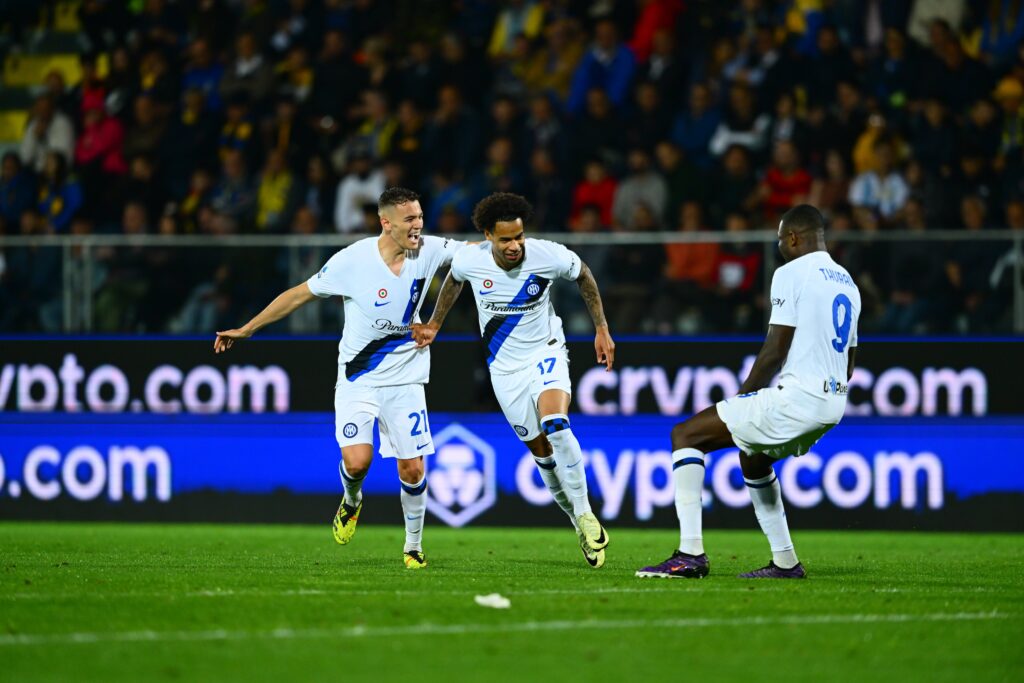 Tajon Buchanan Inter celebration