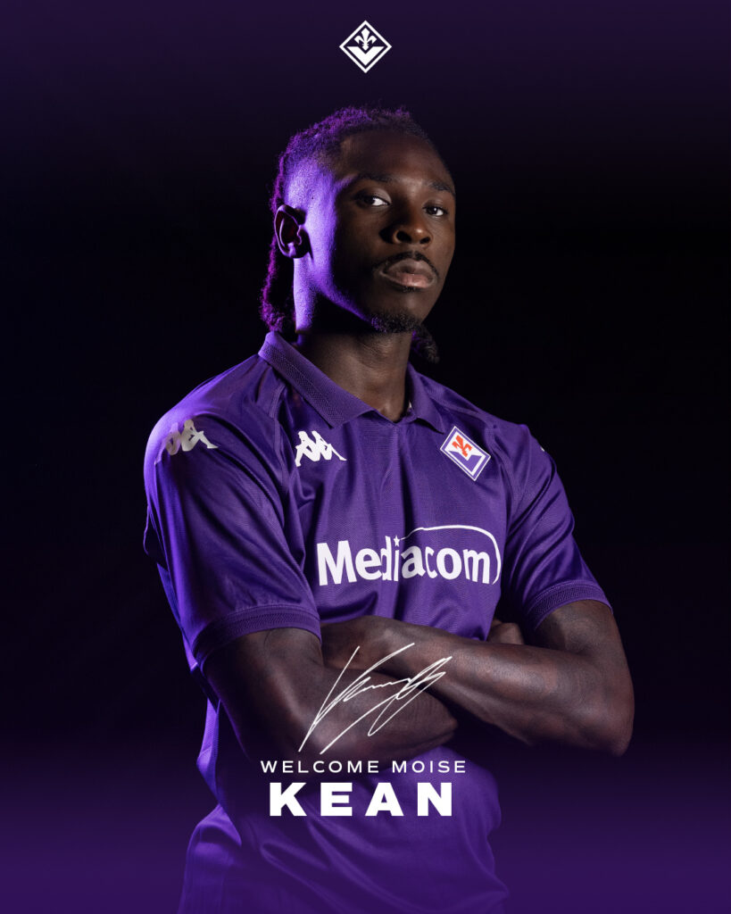 Moise Kean Fiorentina presentation