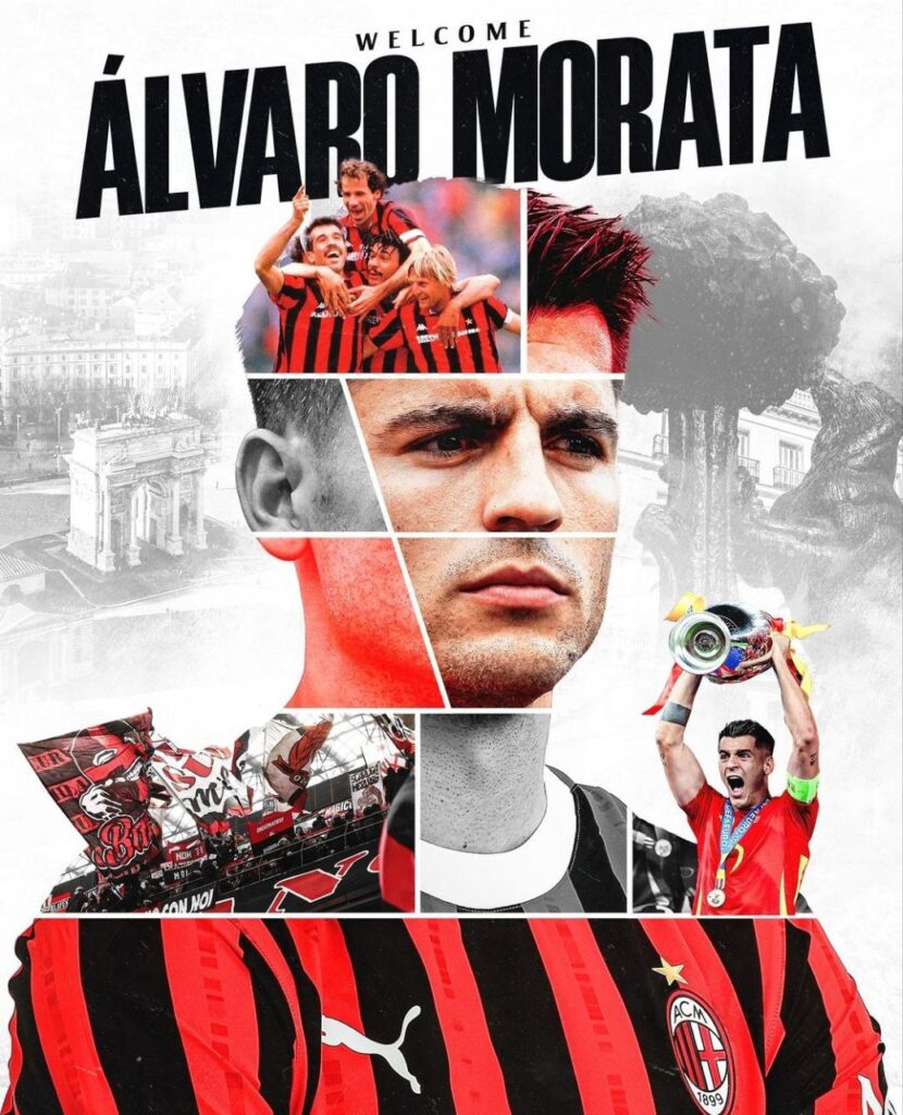 Alvaro Morata Milan presentation
