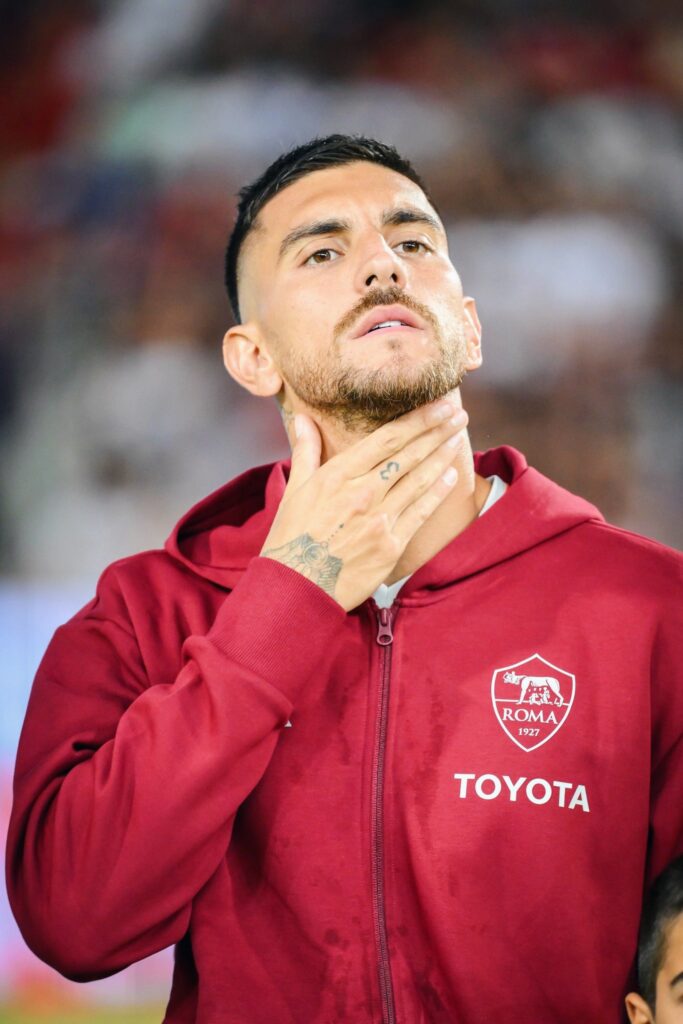 Lorenzo Pellegrini Roma training