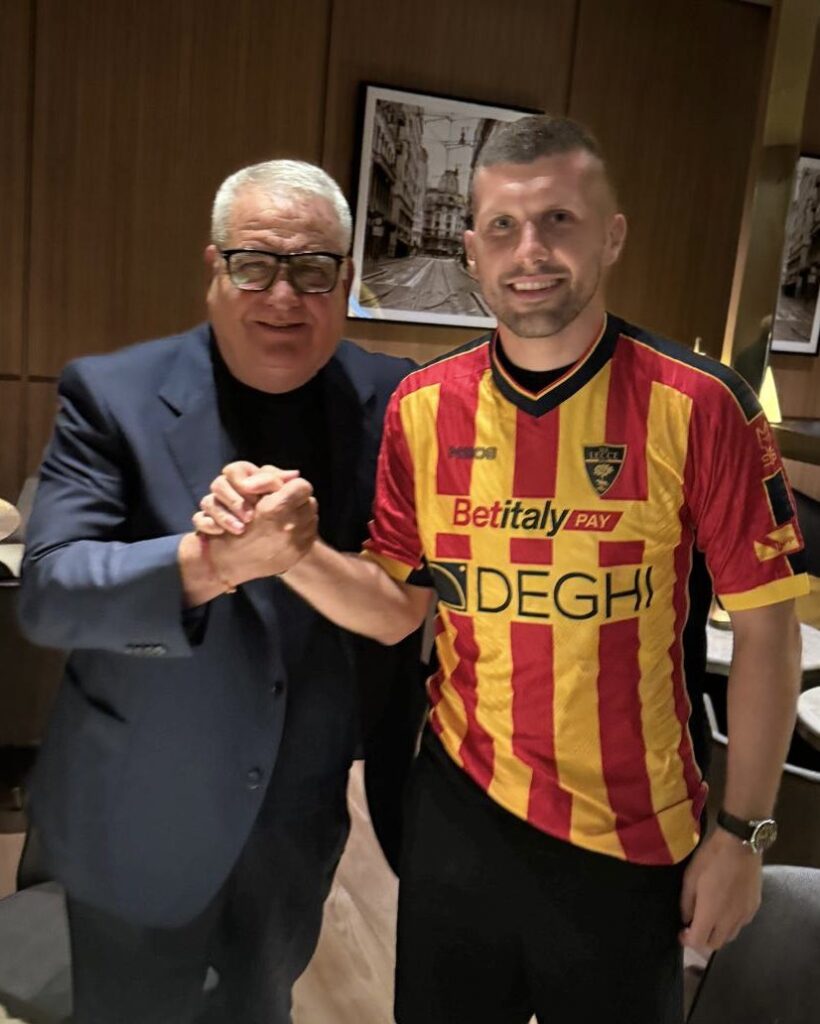 Ante Rebic Lecce presentation