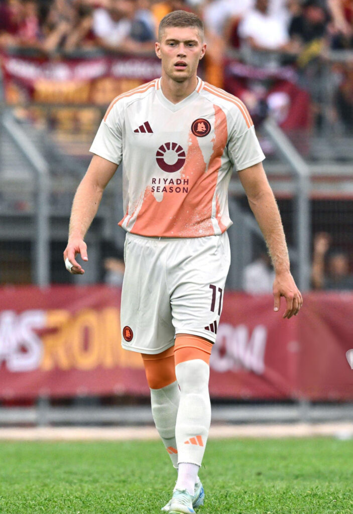Artem Dovbyk Roma amichevole 1