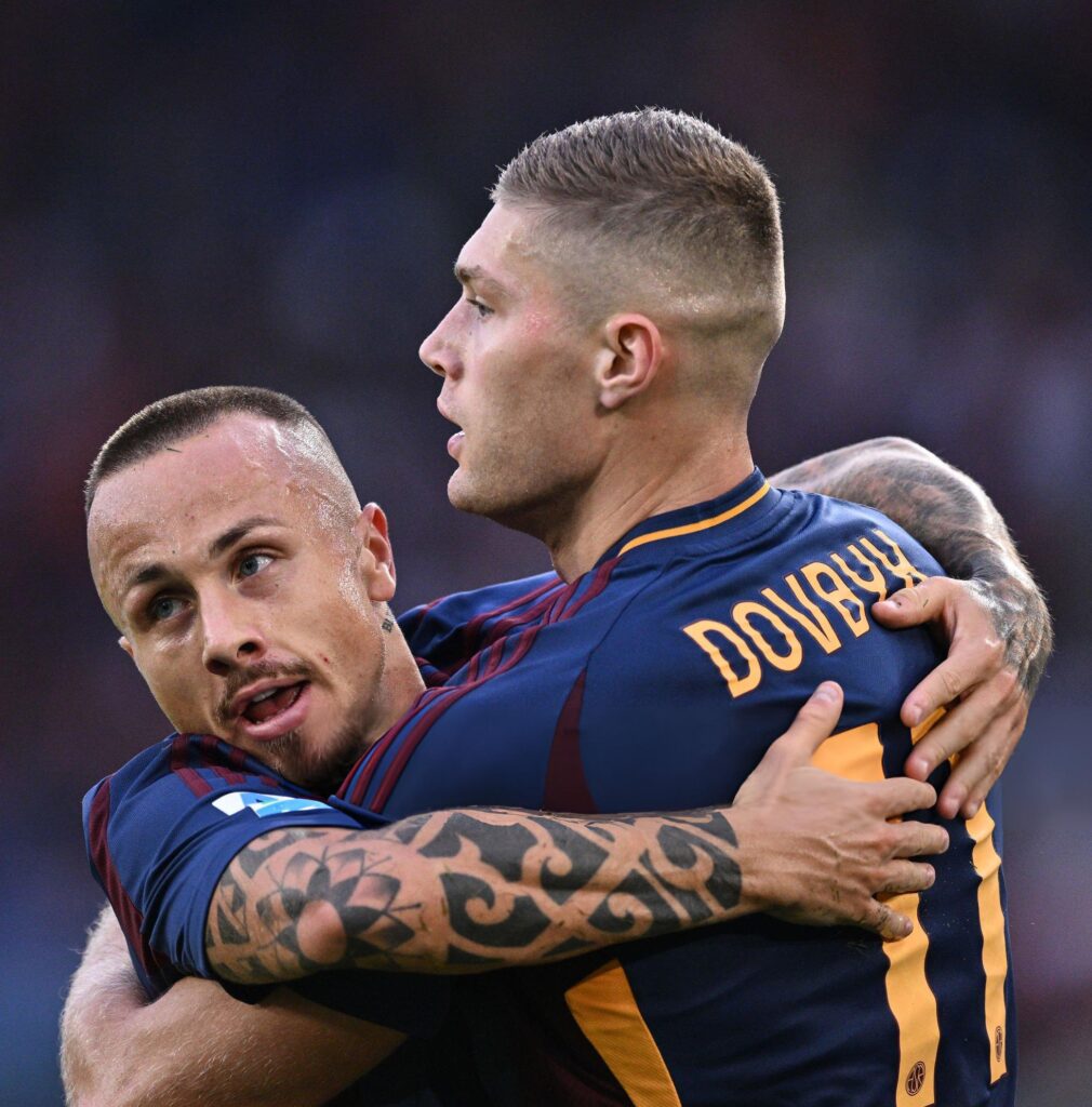 Angelino Artem Dovbyk Roma celebration