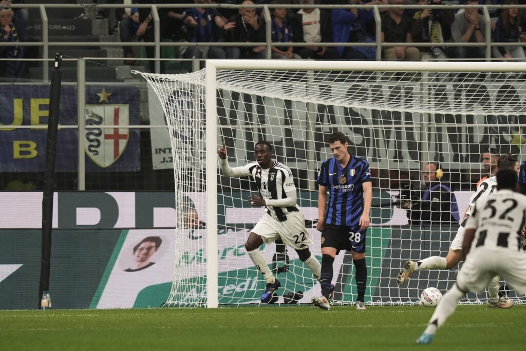 Timothy Weah Juventus celebration