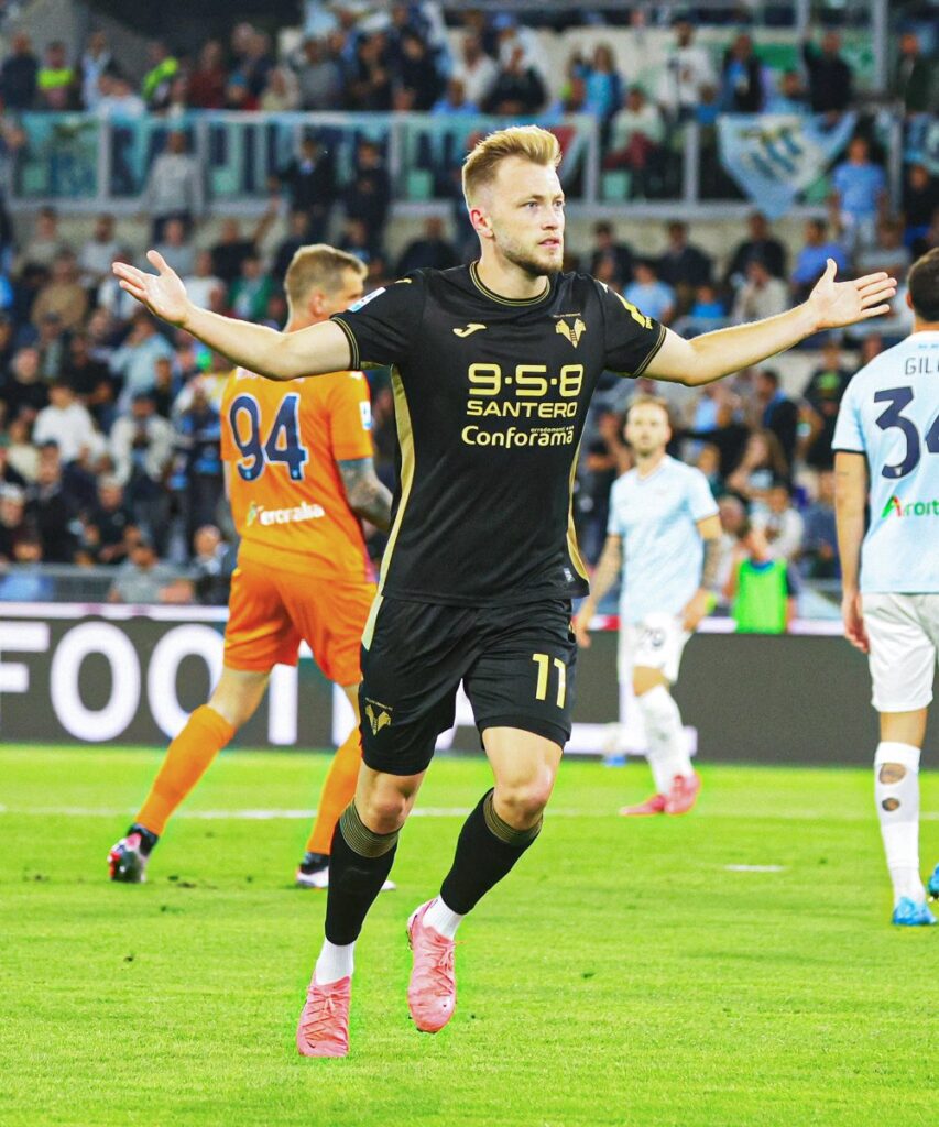 Casper Tengstedt Verona gol