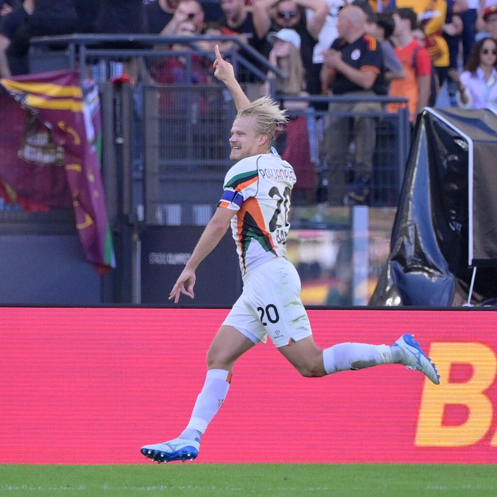 Joel Pohjanpalo Venezia celebration