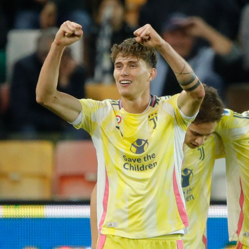 Nicolò Savona Juventus celebration