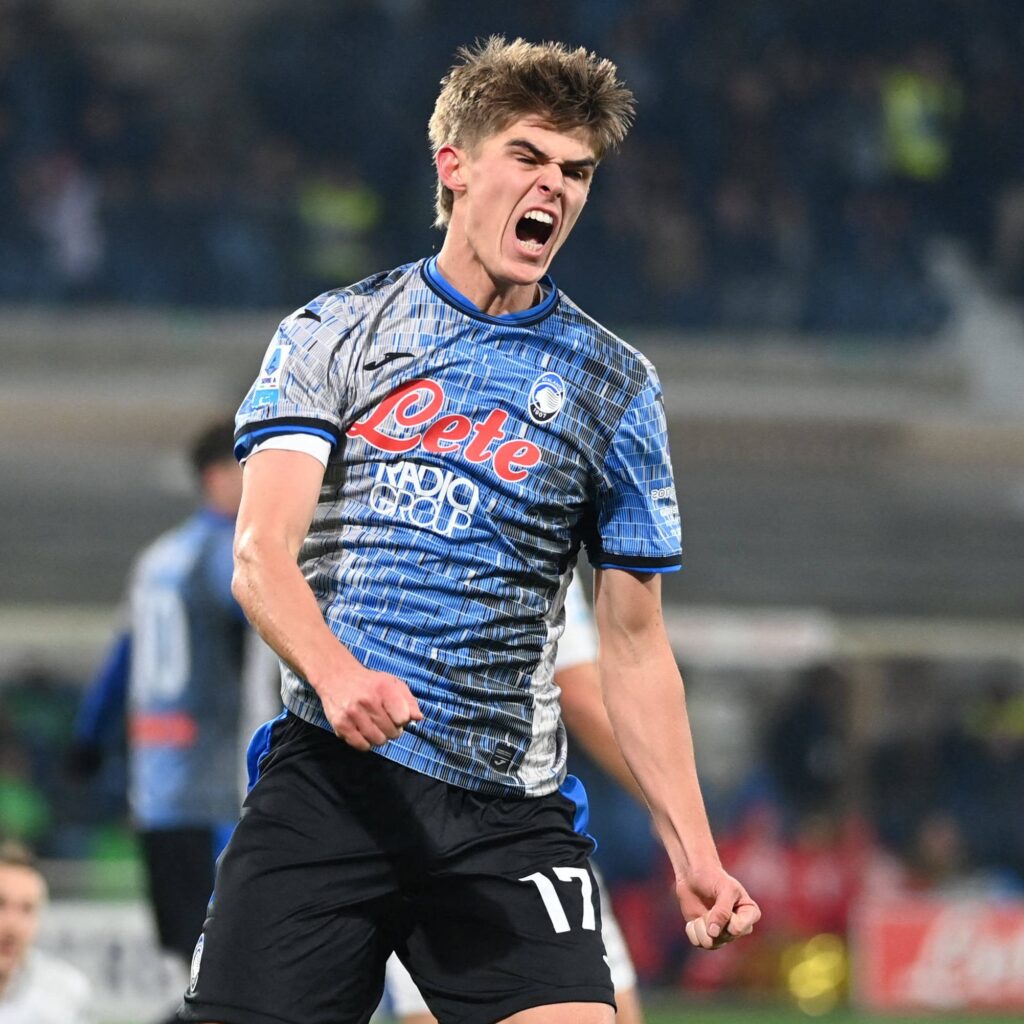 Charles De Ketelaere Atalanta celebration