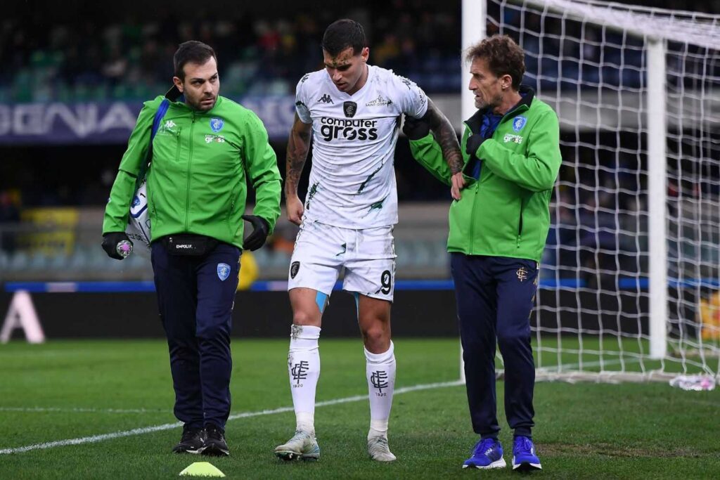 Pietro Pellegri Empoli injury