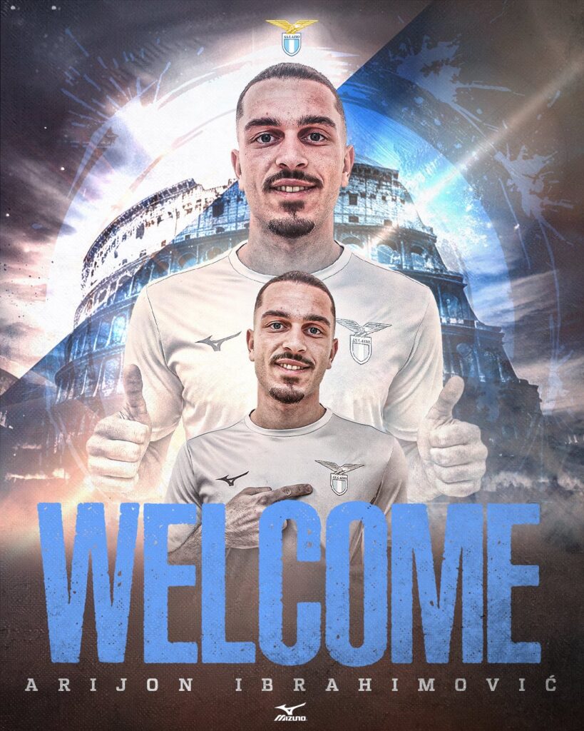 Arijon Ibrahimovic Lazio presentation