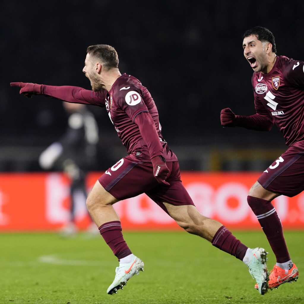 Nikola Vlasic Torino celebration