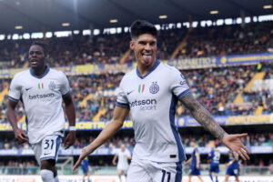Joaquin Correa Inter celebration