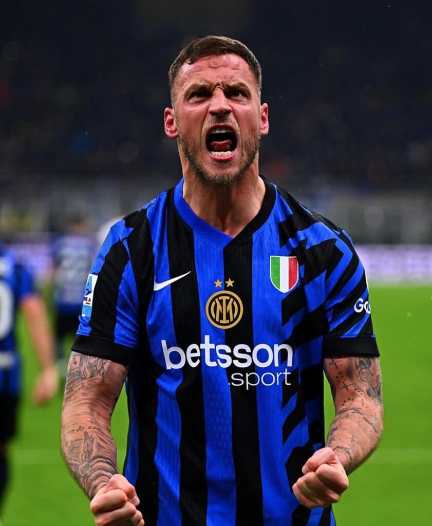 Marko Arnautovic Inter celebration