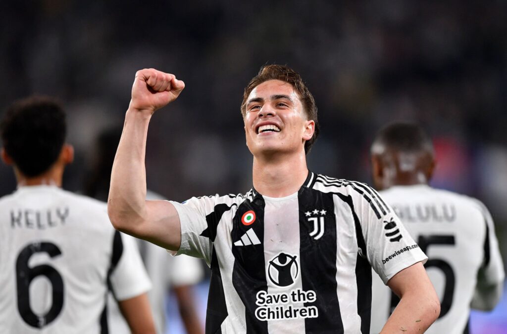 Kenan Yildiz Juventus celebration 1
