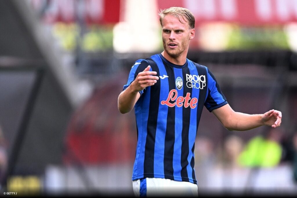 Mitchel Bakker Atalanta foto archivio