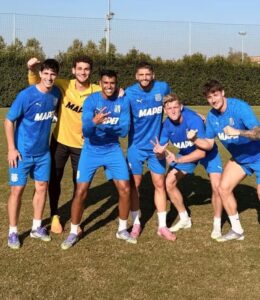 Sassuolo squad training