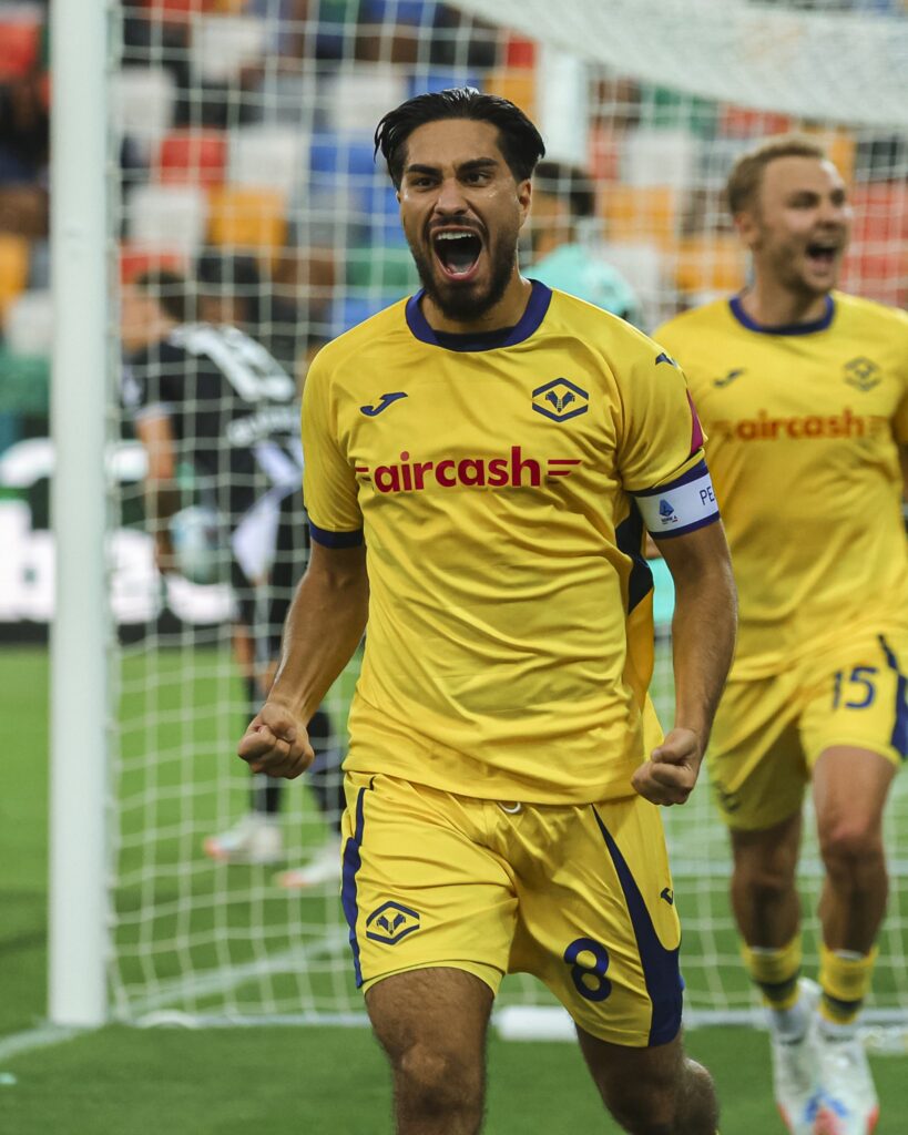 Suat Serdar Verona celebration