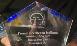 Giuseppe Brindisi e Daniele Bartocci premiati in Senato tra le eccellenze italiane
