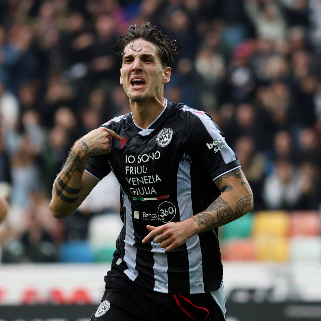 Nicolò Zaniolo Udinese celebration 1