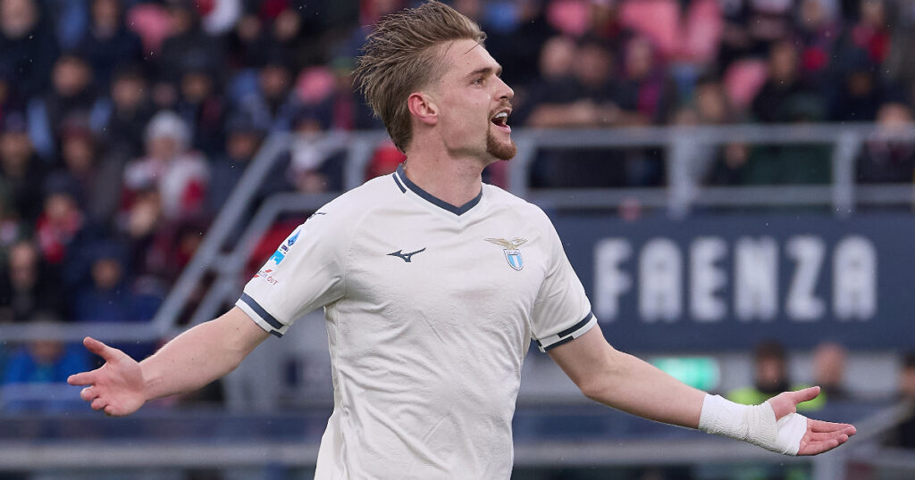 Kenneth Taylor Lazio celebration